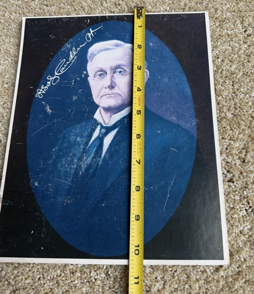 Vintage Coca Cola Founders Pemberton Asa Candler Oval Portrait Prints Set 2