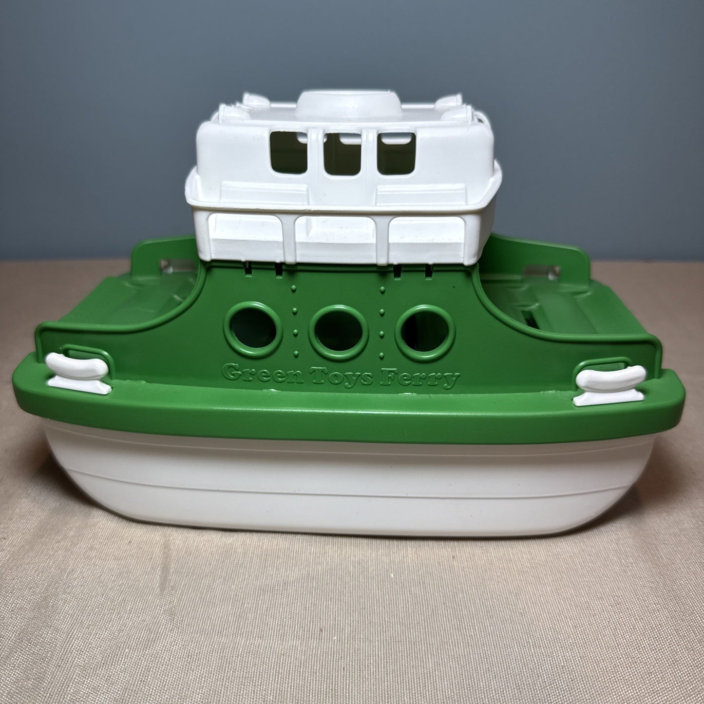 Green Toys Ferry Boat Fire Truck Recycled Plastic Preschool Toy Lot Made USA
