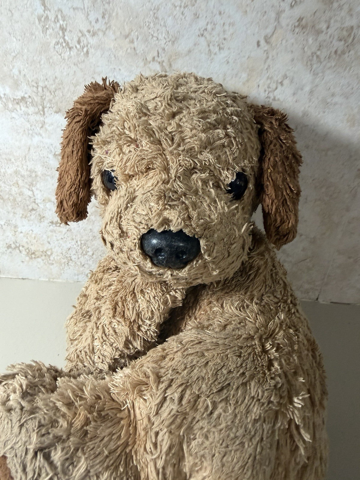 Ty Snuggles Dog Plush 2002 Brown Stuffed Animal Puppy 11in Soft Toy Retired 11"