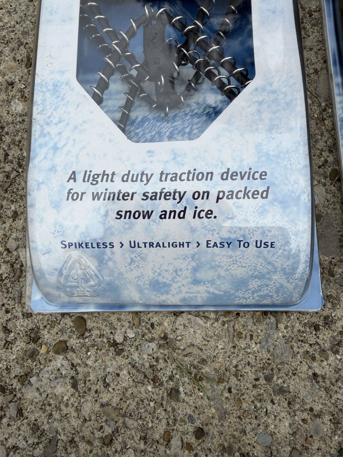 WinterTrax Ice Traction Cleats Lot 2 Shoe Grips Snow Spikes One Size New Sealed