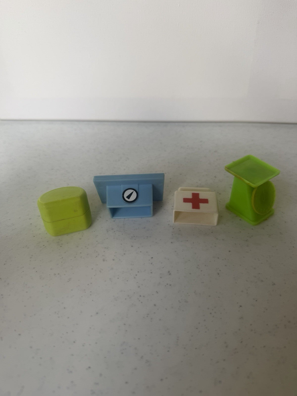 Vintage 1975 Gabriel Wannabees Doctor Nurse Figure Accessories Lot Medical