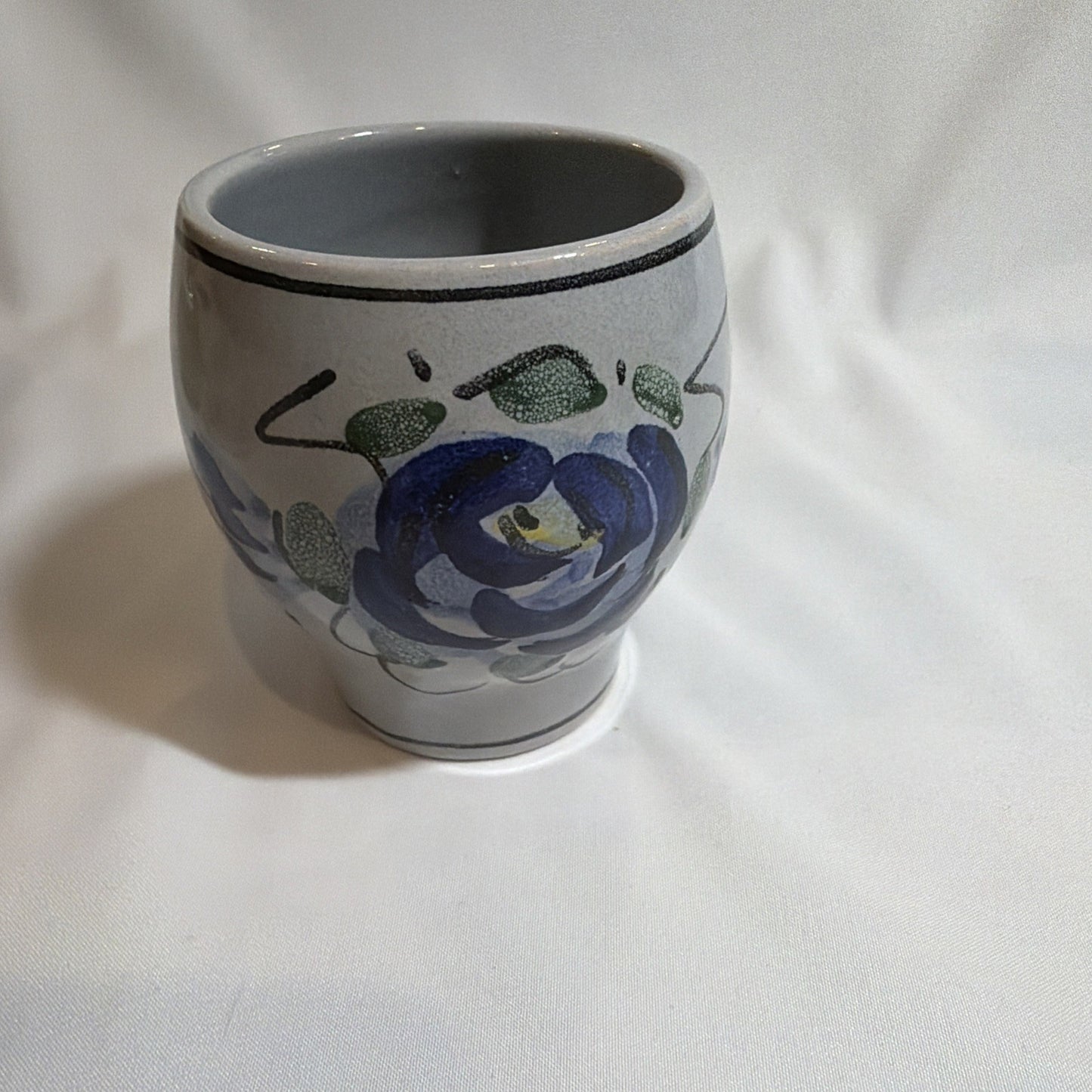 Mini 3.5 Inch Hand Painted Ceramic Pottery & Cosmetic Jar Mini Vase Lot