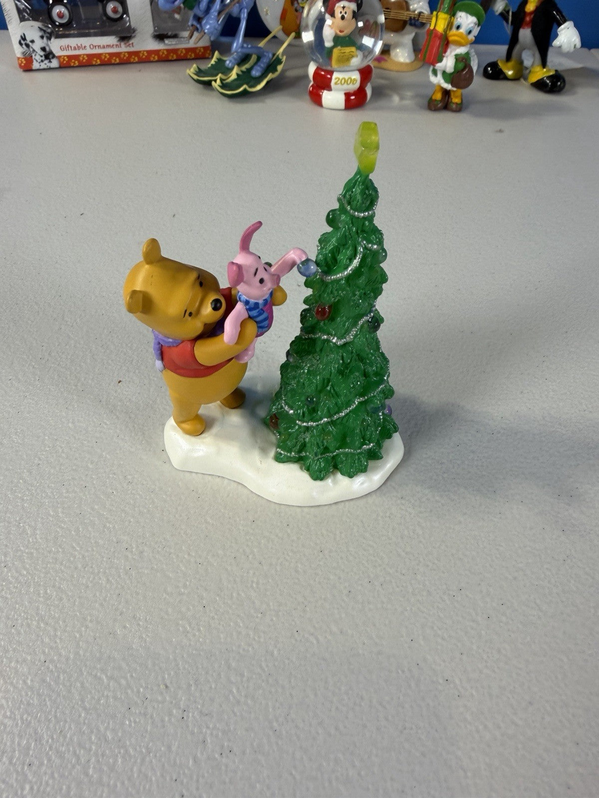 Vintage Disney Hallmark Keepsake Christmas Ornaments Lot of 10 Stitch Pooh Dogs