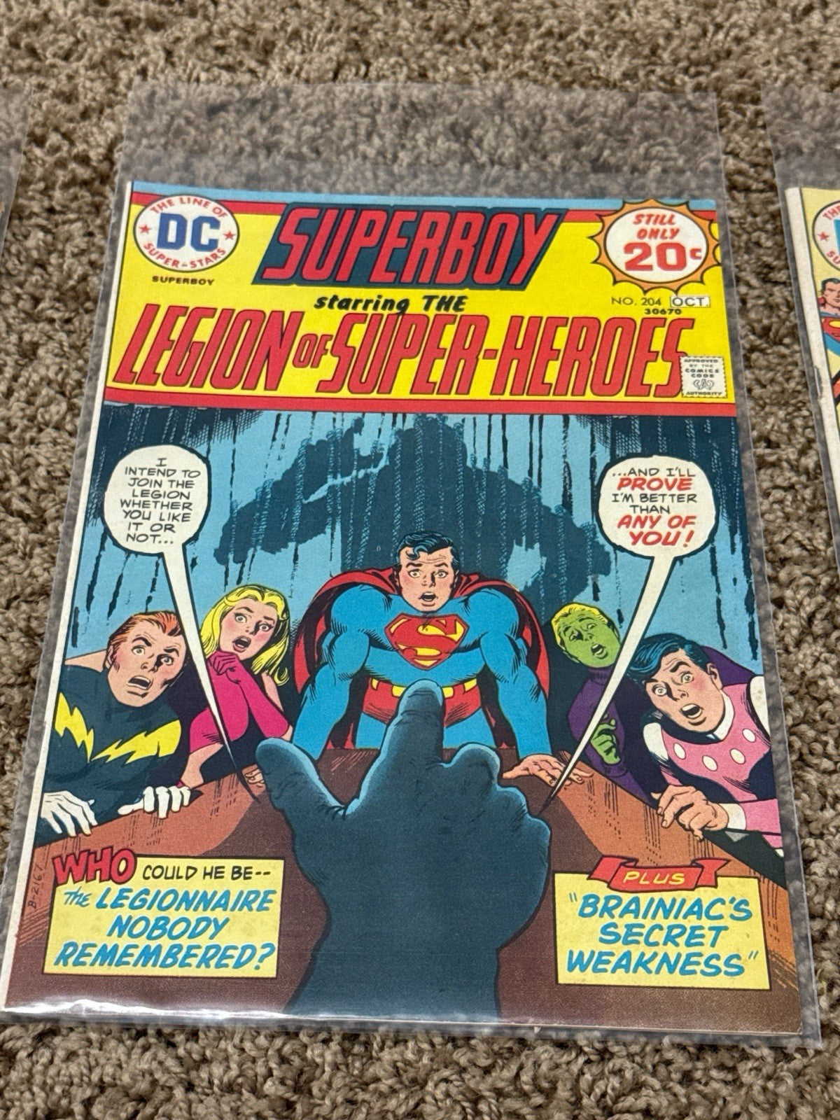 Vintage Superman DC Comics Lot Of 6 Silver Bronze Modern 195 204 352 439 C-61 75