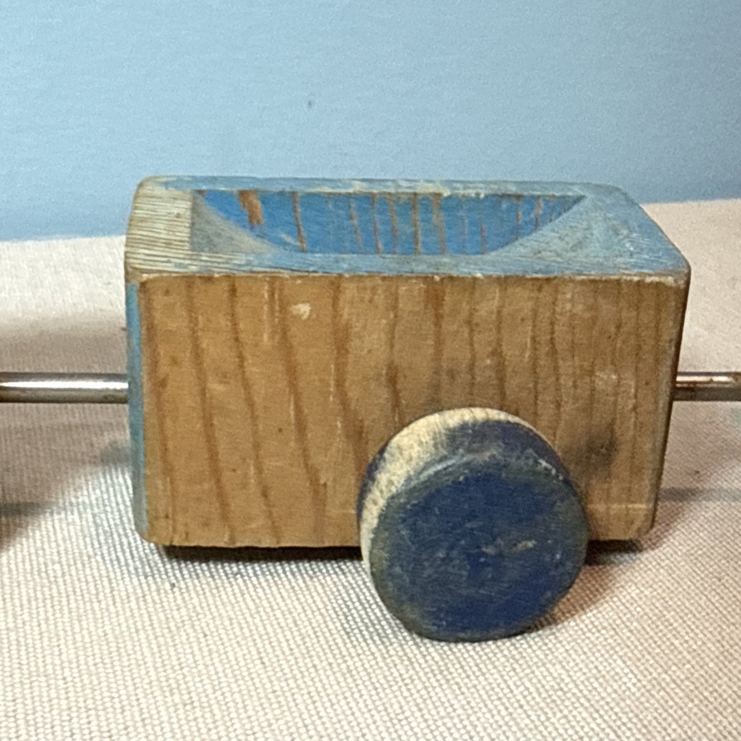 Vintage Fisher Price #215 Choo Choo Train Pull Toy 1950s Wooden Classic