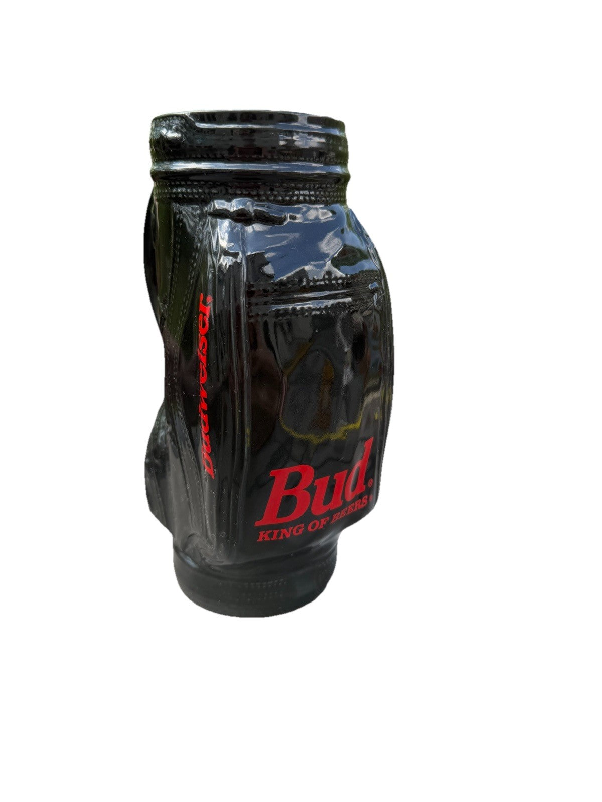 Budweiser Golf Bag Stein 1993 King of Beers Vintage Beer Mug 7"