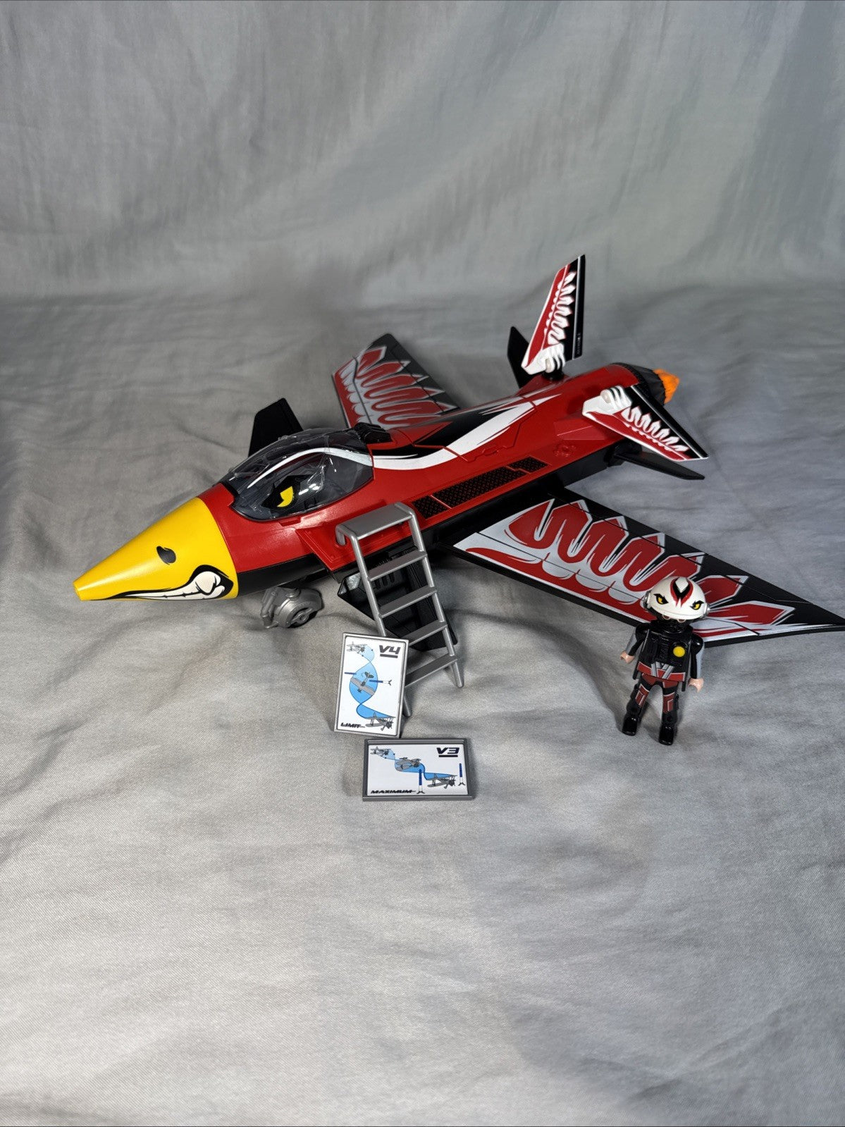 Playmobil Air Stunt Show Eagle Jet Set 70832 Aircraft Toy