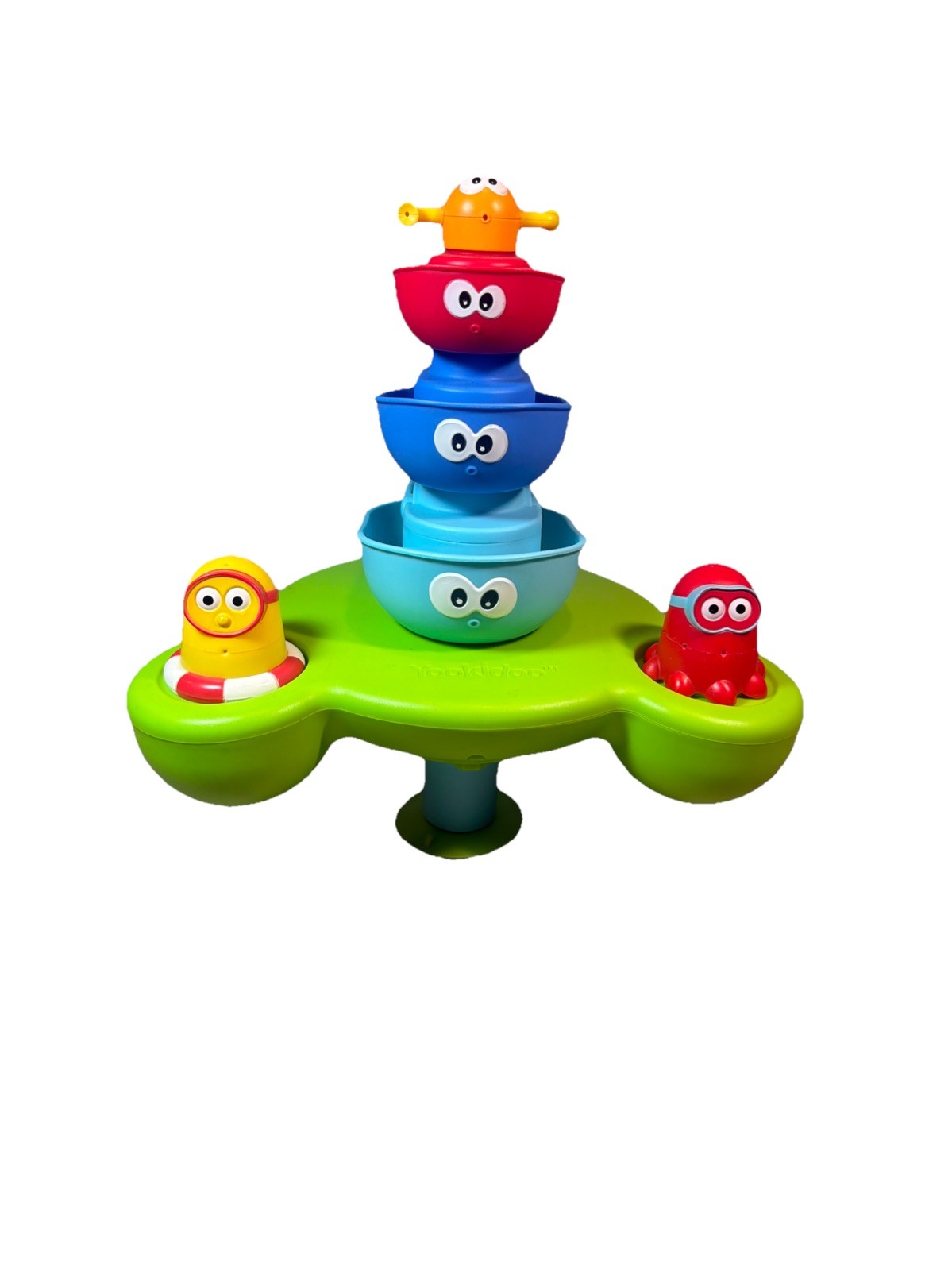 Yookidoo Stack N Spray Tub Fountain Bath Toy Water Sprinkler