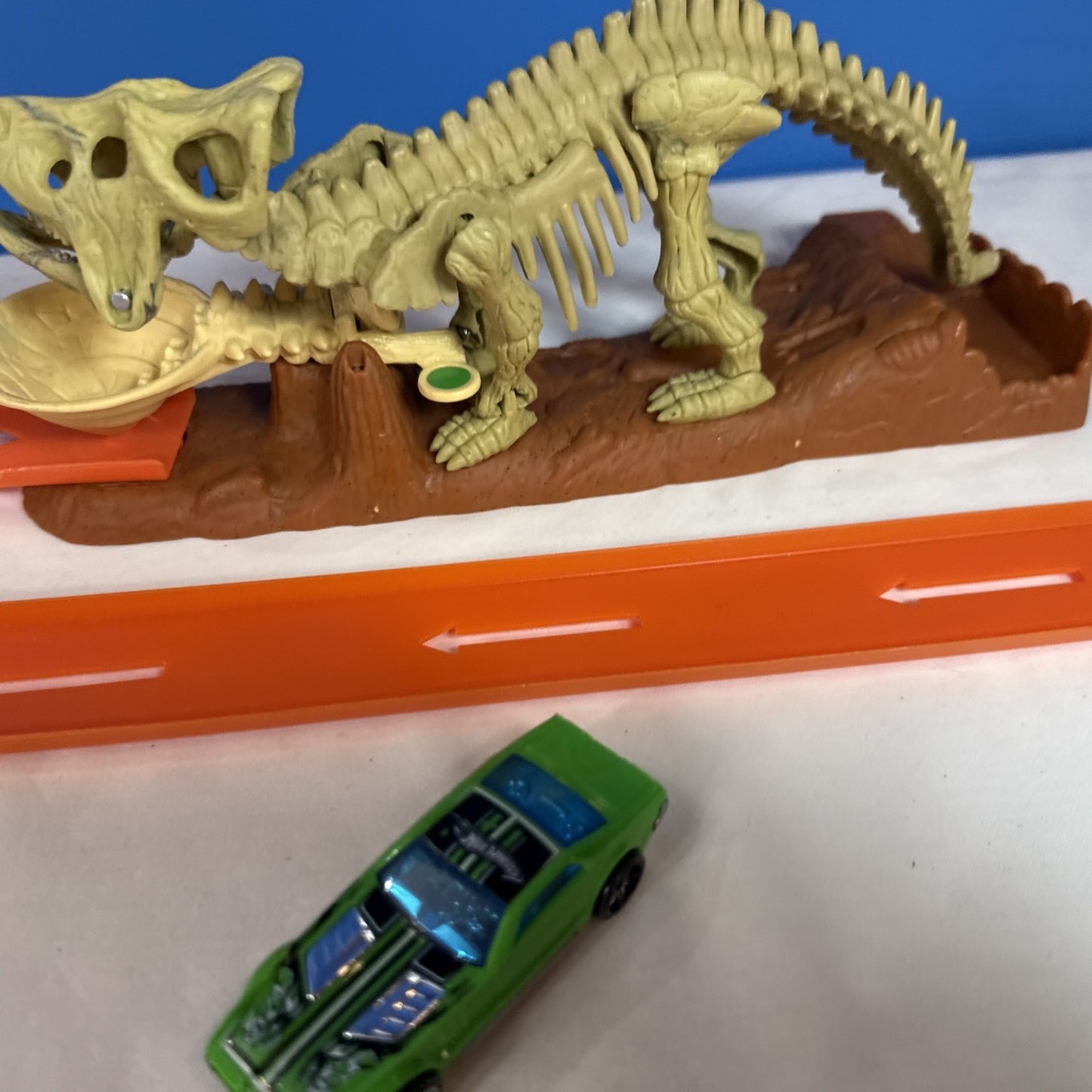 Hot Wheels Trick Tracks Tail Bash Playset Complete Instructions Ad Card Set of 2