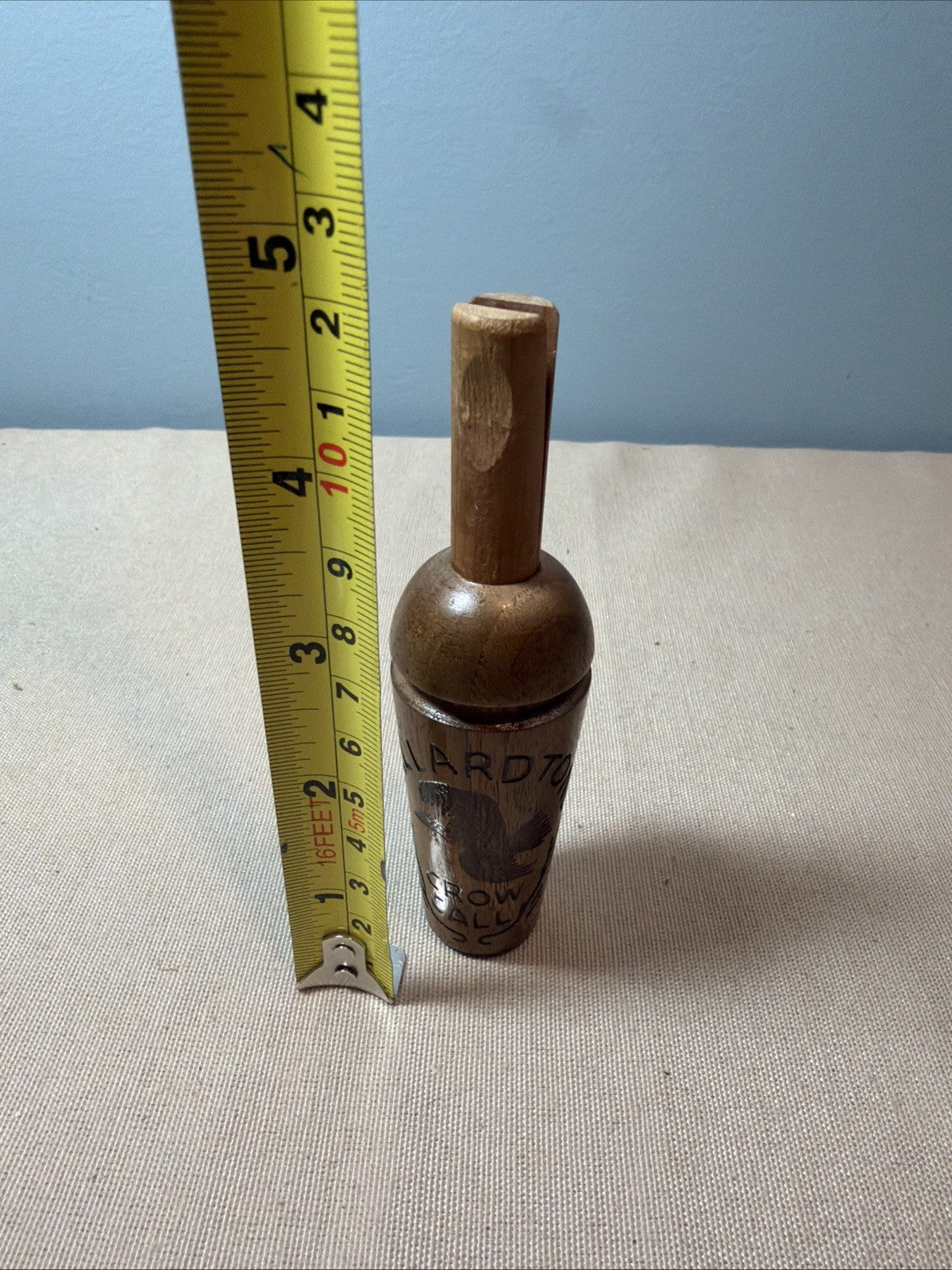 Vintage Mallardtone Wooden Crow Game Call Original Box Moline Illinois Hunting
