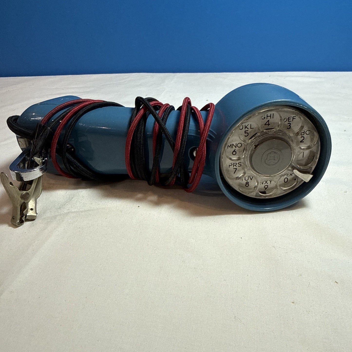 Vintage Bell System Western Electric Lineman Test Butt Set Rotary Dial Phone