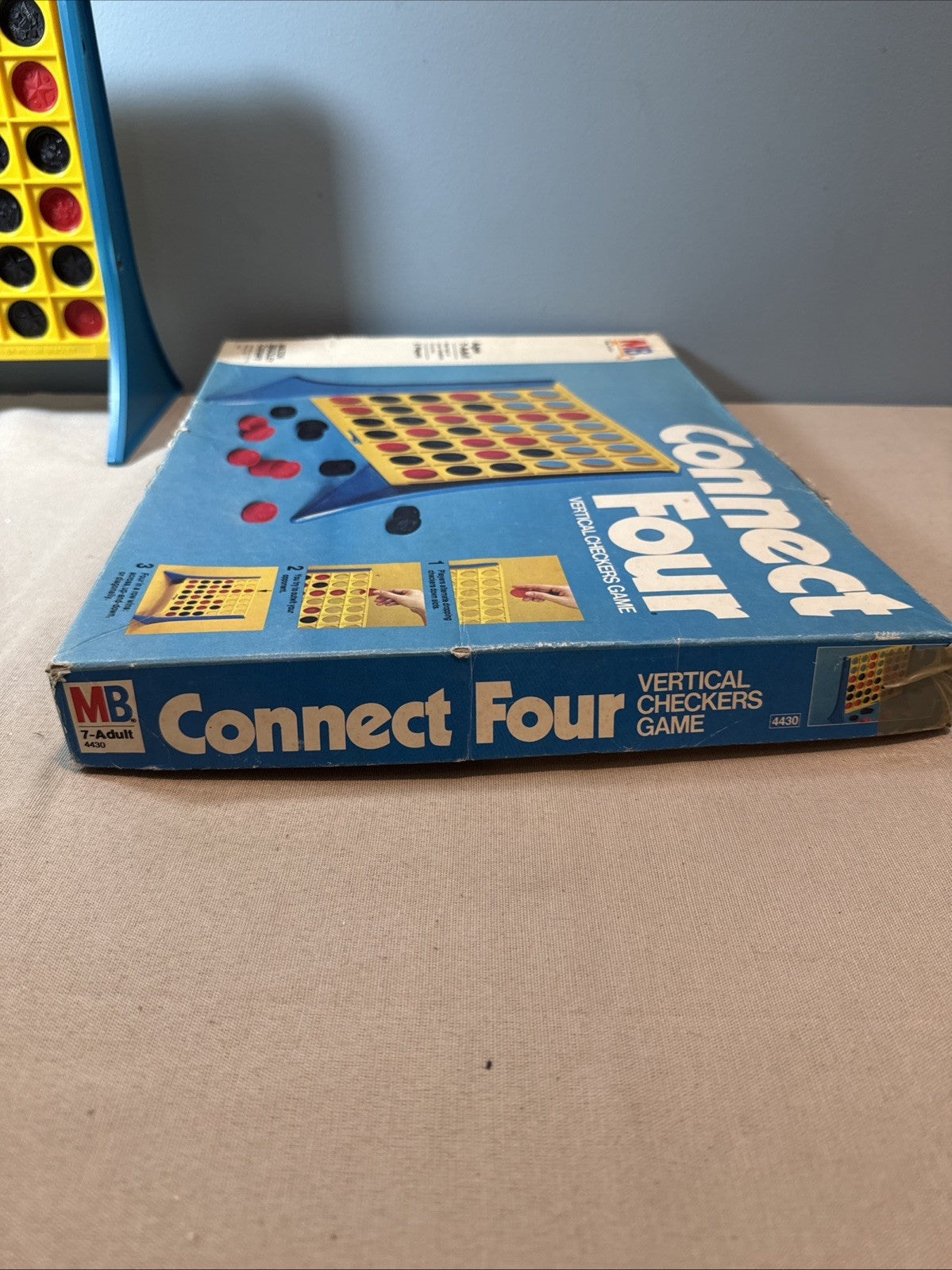Vintage 1974 Connect Four Game Complete. See Description