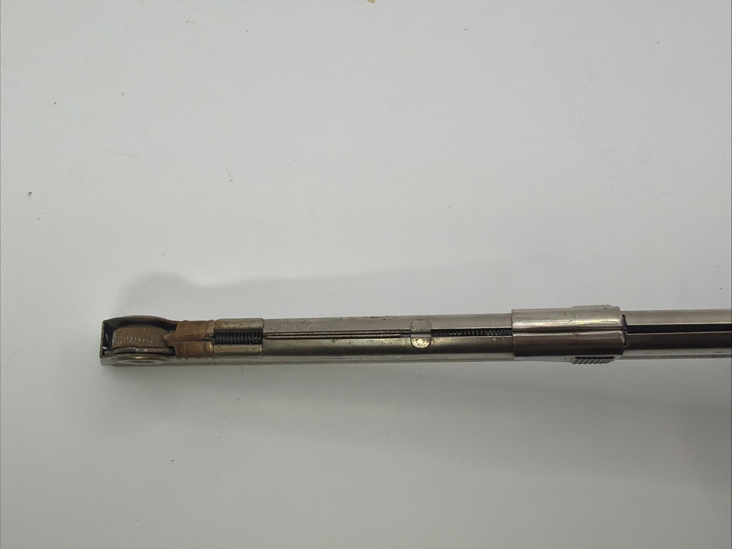 Vintage IMCO Flint Striker Sparker Stove Lighter Austria Blue Metal