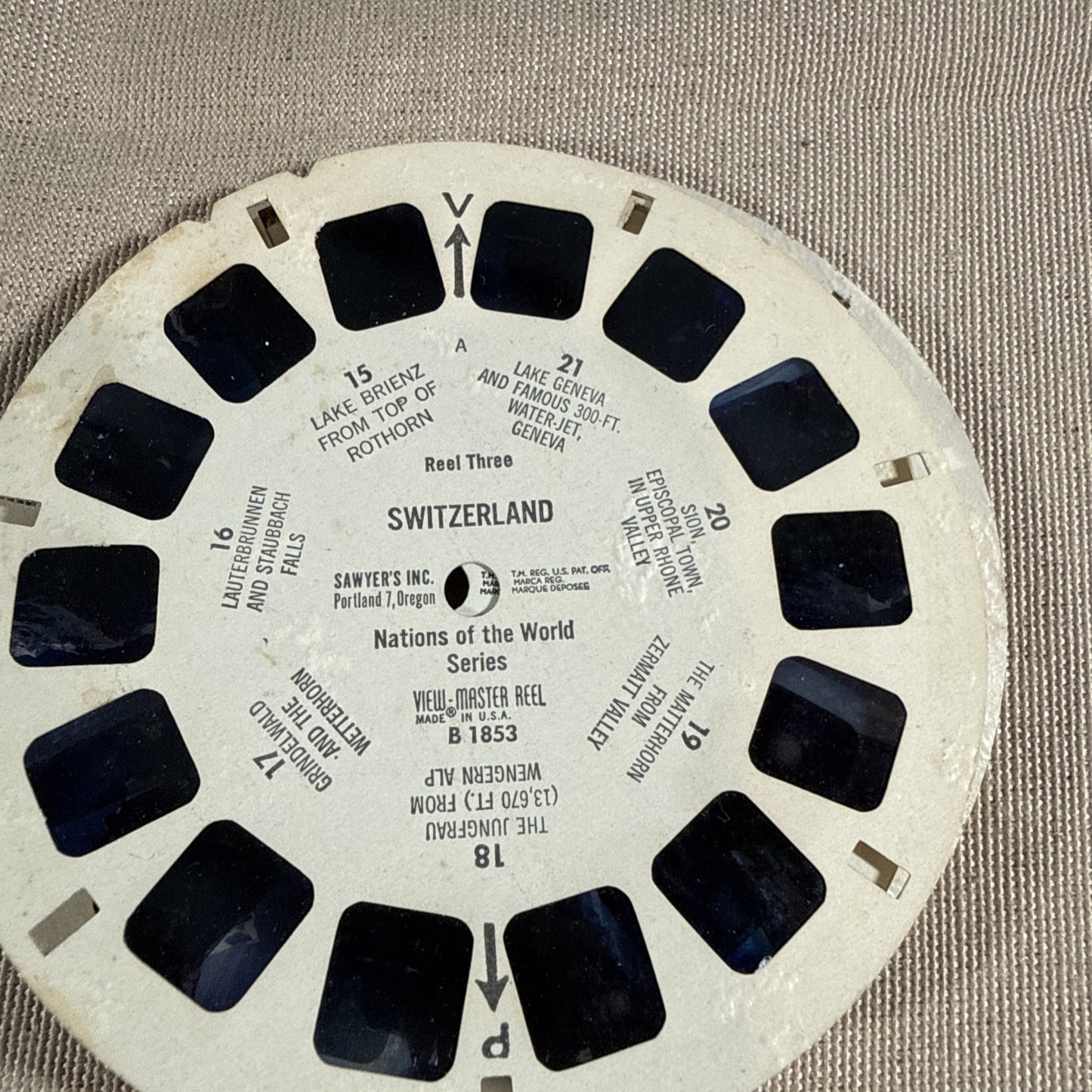 Vintage 1950s Sawyers View Master Reel Lot 3 Viewers + 31 Reels + cases