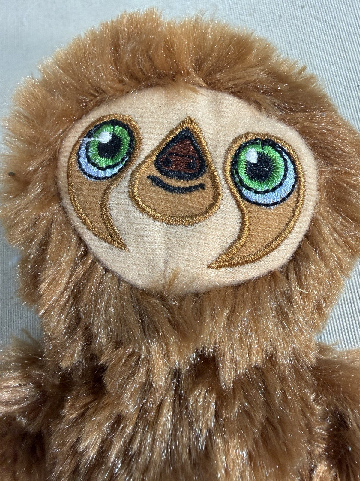 DreamWorks The Croods Belt Sloth Plush Stuffed Animal 8 Inch Innovage Movie Toy