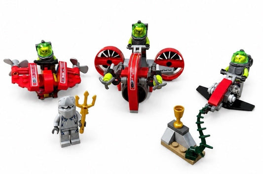 LEGO Atlantis Wreck Sets Underwater Vehicles Divers Building Toys