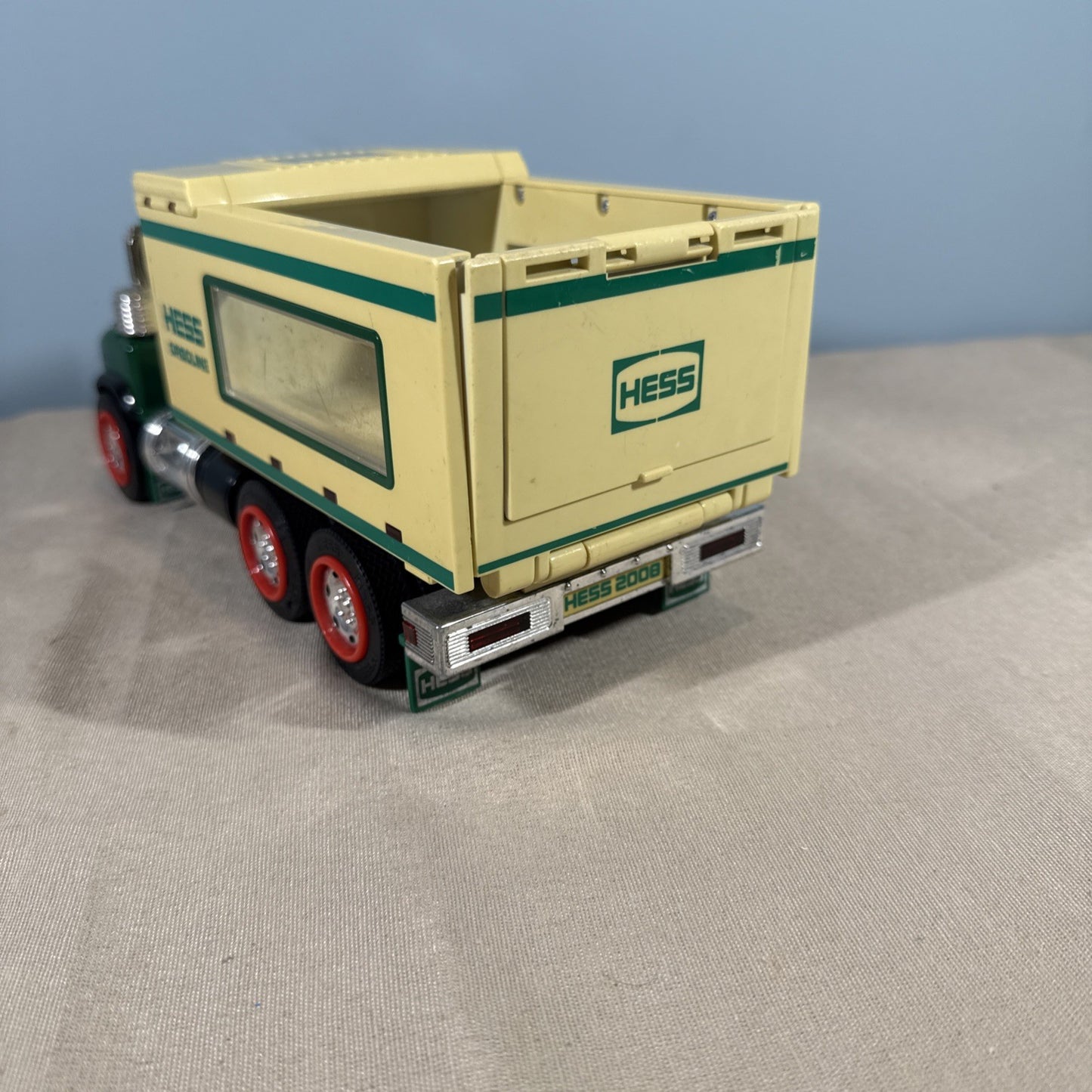 2008 Hess Truck Front Loader Lights Works Rolling Construction Vehicle