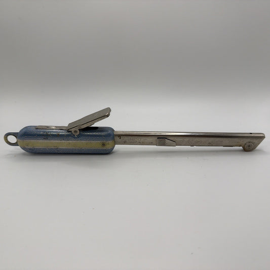 Vintage IMCO Flint Striker Sparker Stove Lighter Austria Blue Metal