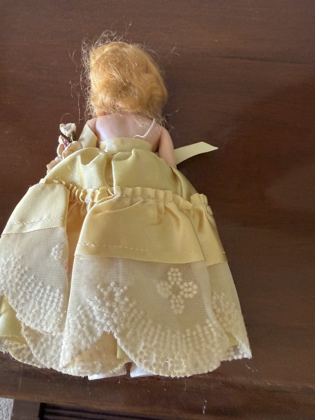 Vintage Sleepy Eye Blonde Fashion Dolls Lot 3 Bride Party Dress Feathers Dolls
