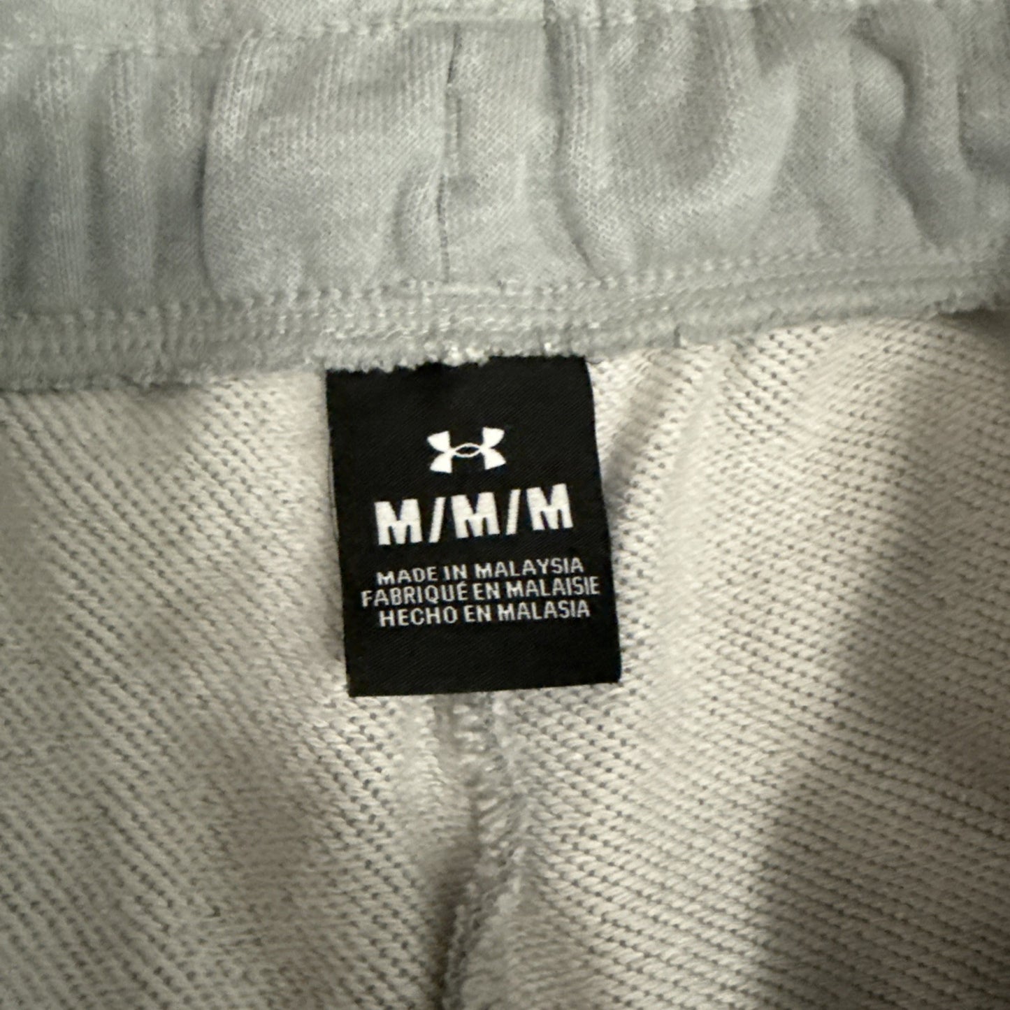 Under Armour Heavyweight Terry Cloth Jogger Sweatpants Gray Men's Medium
