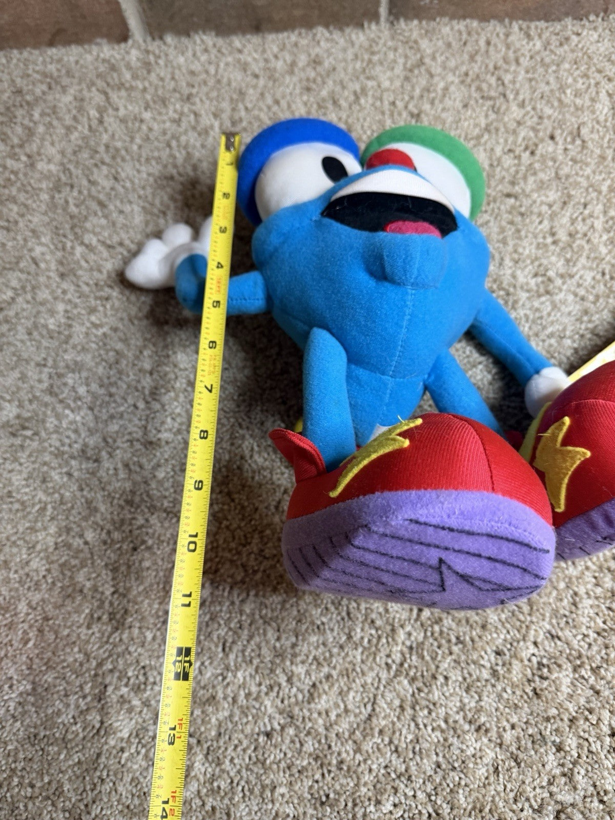 Vintage 1995 Izzy Atlanta 1996 Olympic Games Mascot Plush Toy With Tags