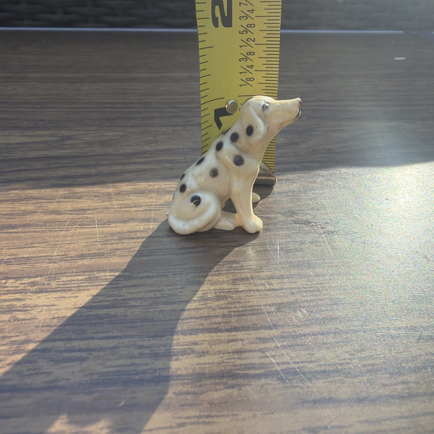 Mini Dalmatian Chihuahua Fire Hydrant Figurine Lot Resin Porcelain Dogs