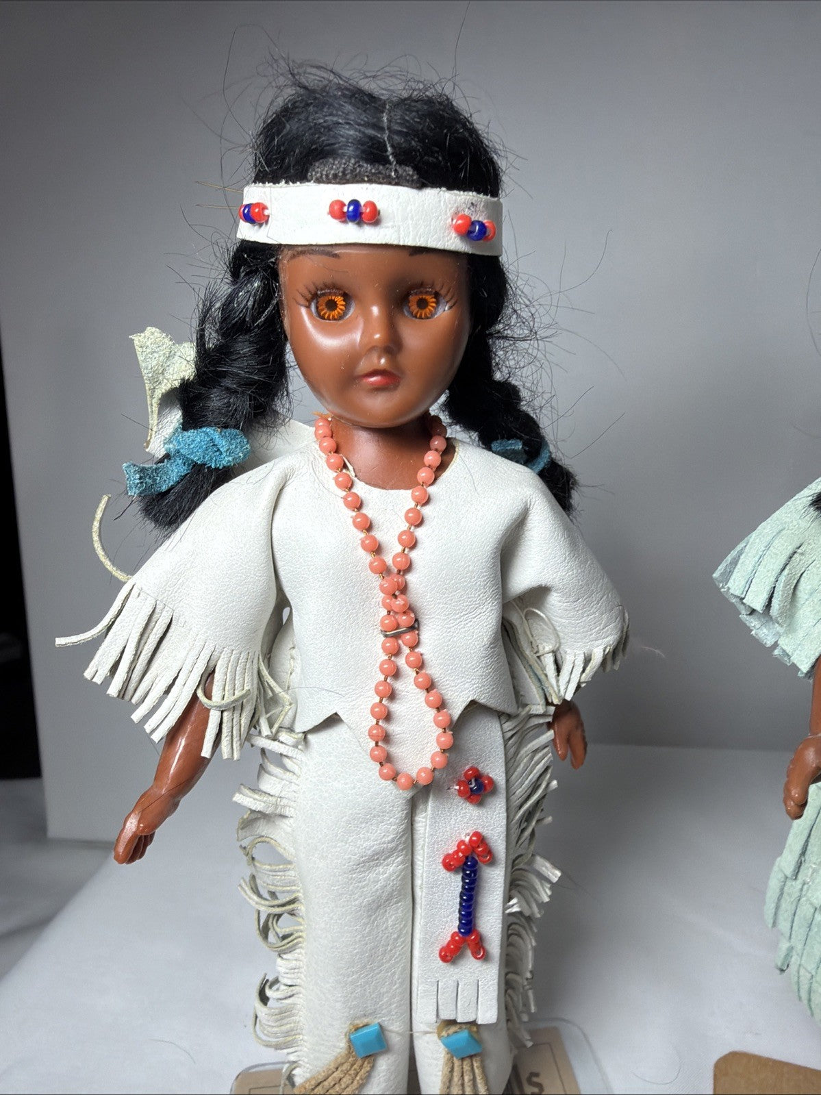 Vintage Native American Indian Heritage Dolls Oglala Sioux Sleepy Eye Dolls