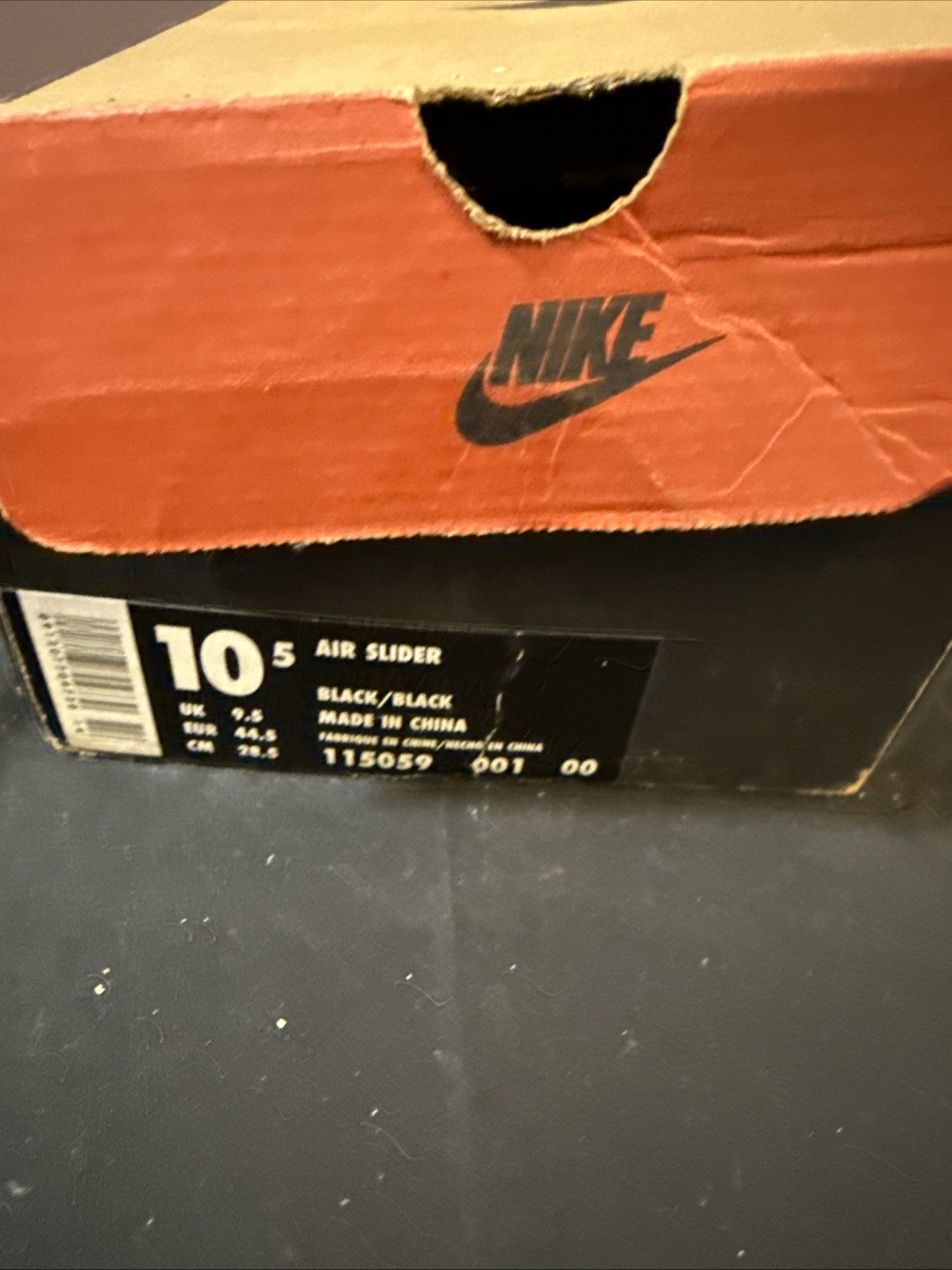 Nike Baseball Cleats Air Slider 10.5 Black Black Men's Shoes