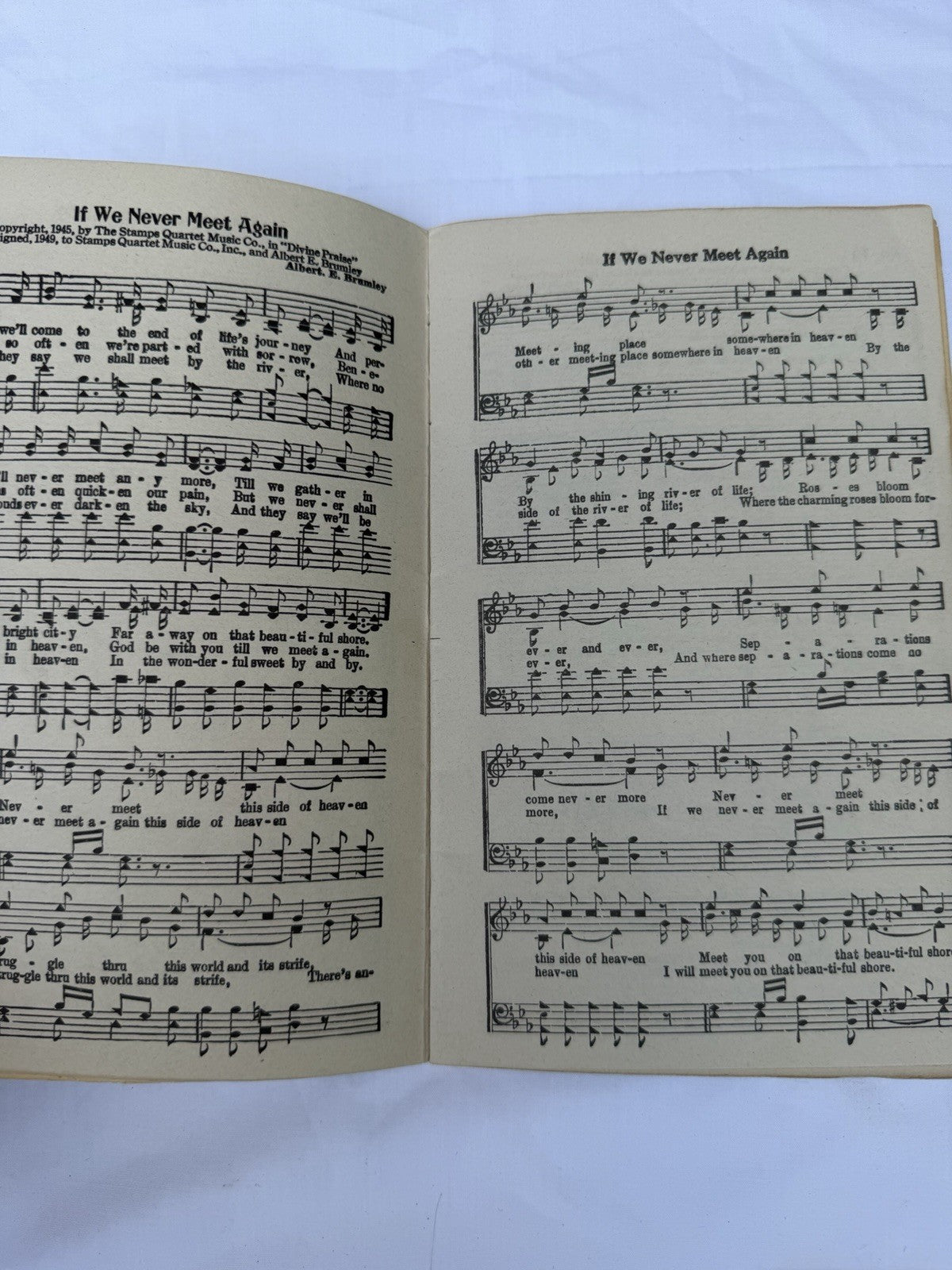 Vintage Renfro Valley Hymn Book Lot Billy Graham Crusade Songs