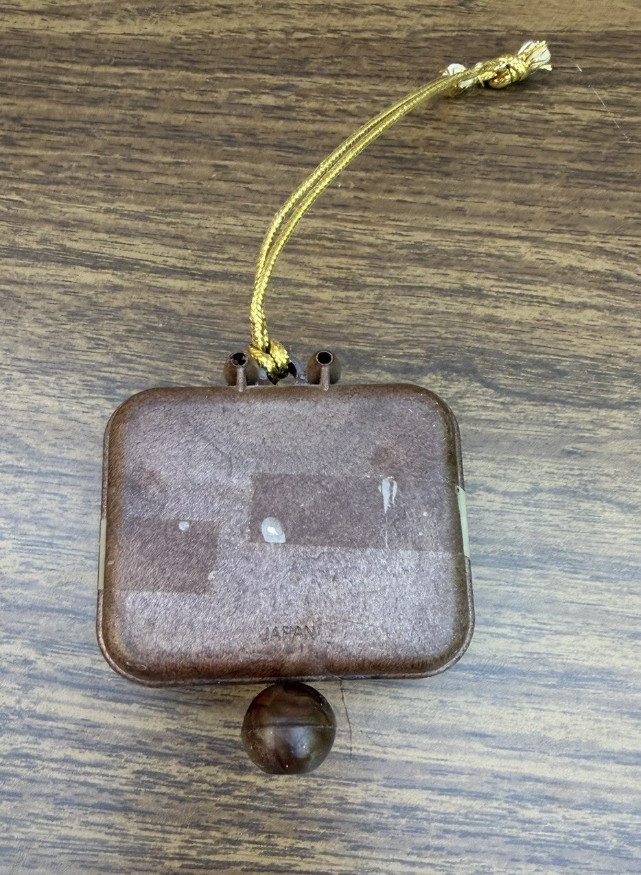 Vintage Hummel Pull String Music Box Ornament Raindrops Keep Falling On My Head