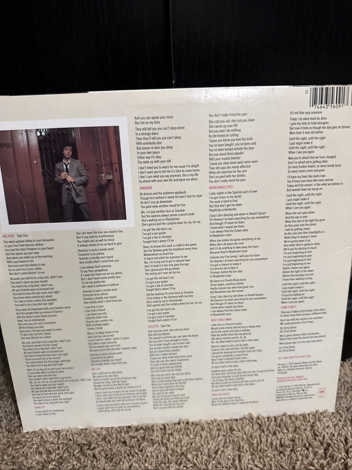 Billy Joel - The Stranger JC 34987 & 52nd Street FC 35609 Original Columbia LPs