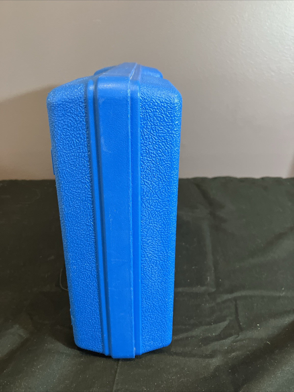 Vintage LEGO Carrying Case Blue Storage Box 1983 Hard Plastic