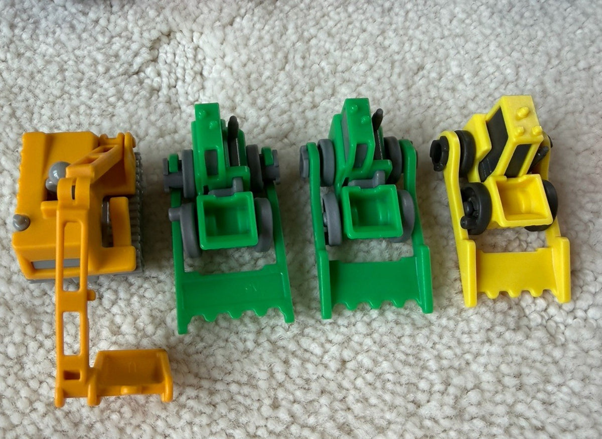 Vintage Kinder Surprise & Fast Food Toy Lot of 100+ Miniature Vehicles & Figures