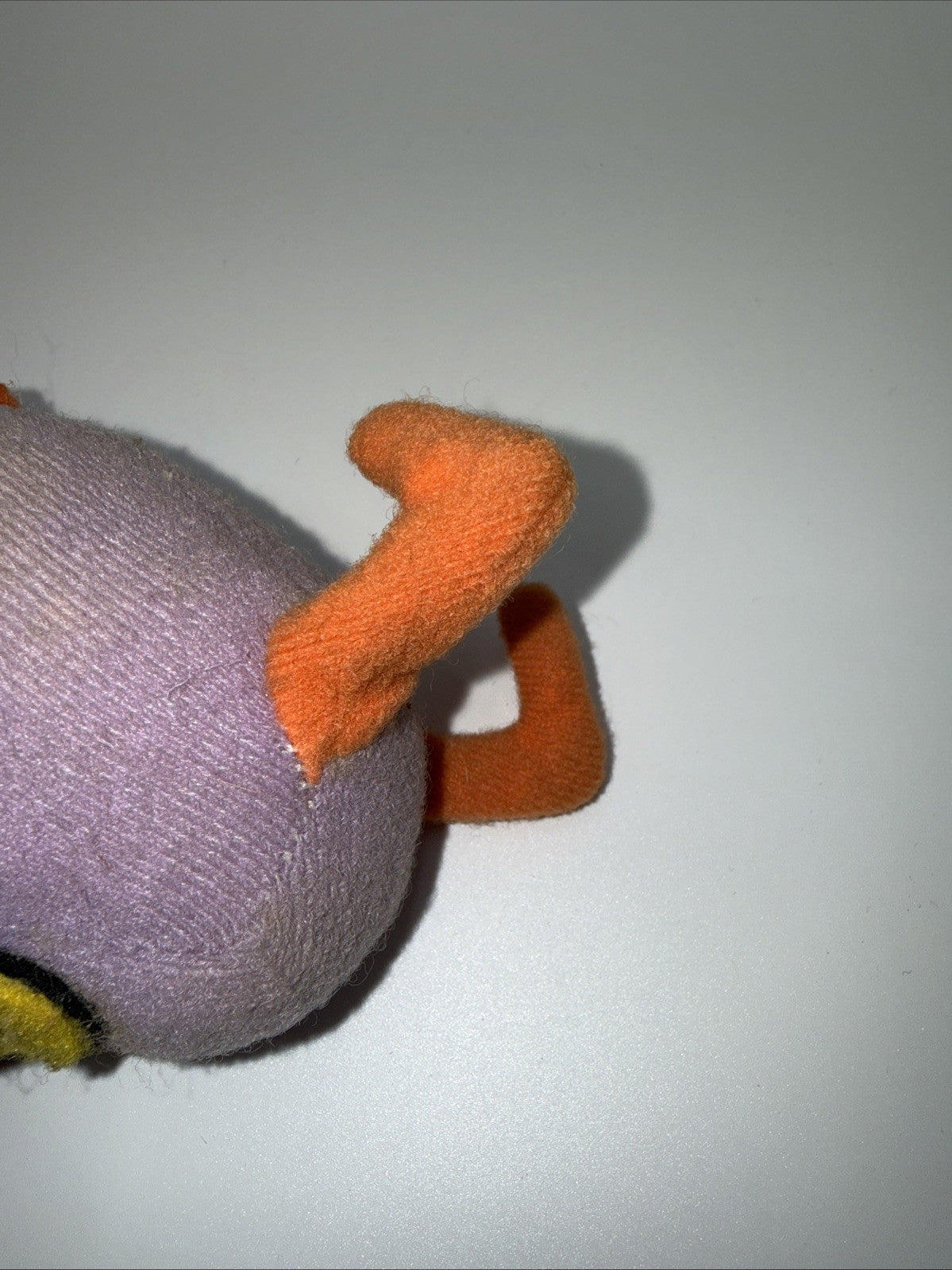 Vintage 1982 Walt Disney Figment Purple Dragon Plush 11" Well Loved