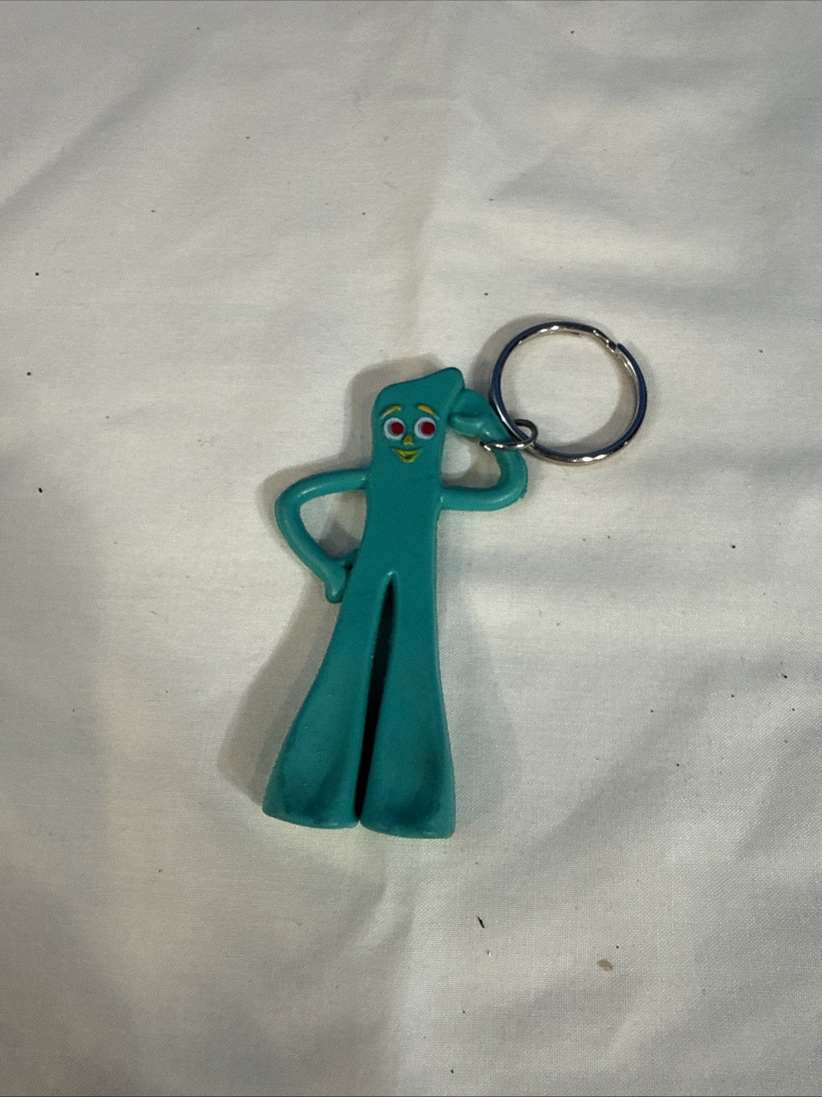 Vintage Gumby Figures Prema Toys Hong Kong Bendable Characters 1980s Lot of 6
