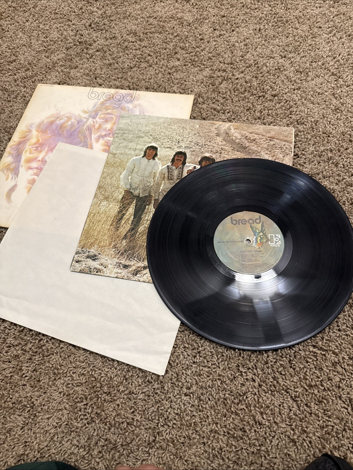 Bread Vinyl LP Lot 3 Best Of Bread Guitar Man Other 1970s Soft Rock Records VG+