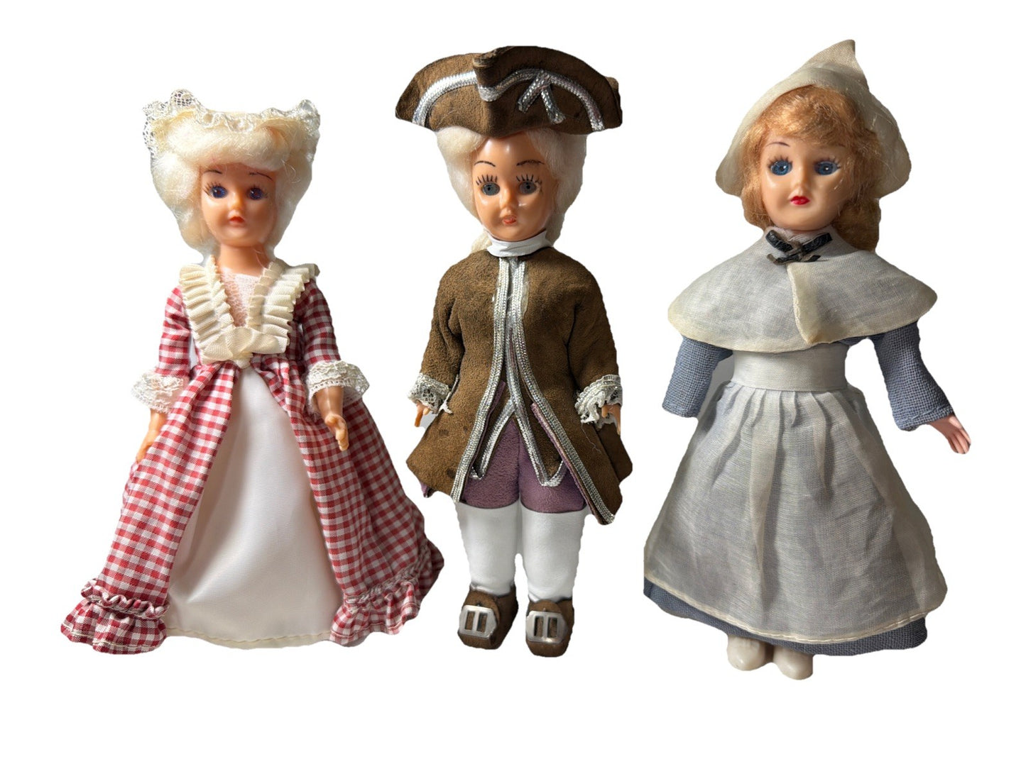 Vintage Carlson Dolls Martha George Washington Nurse 8" Sleepy Eye