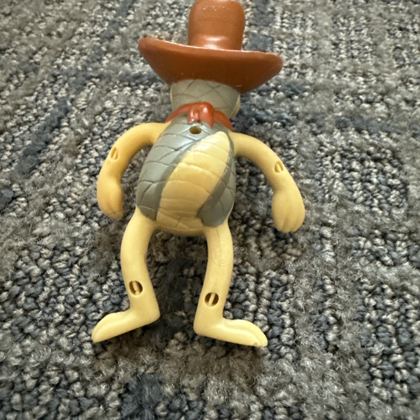 2016 Texas Roadhouse Andy Armadillo Iggy Iguana Bendable Figures Lot of 2
