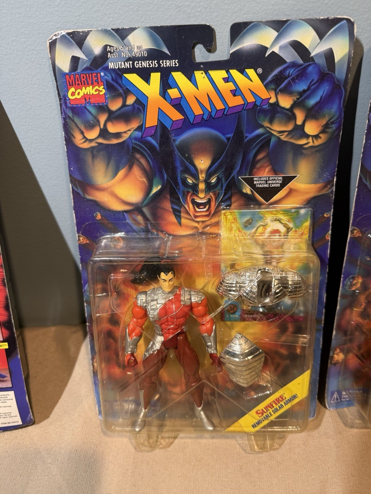 Vintage ToyBiz X Men MOC Carded Figure Lot 4 Marvel Sealed Collectibles
