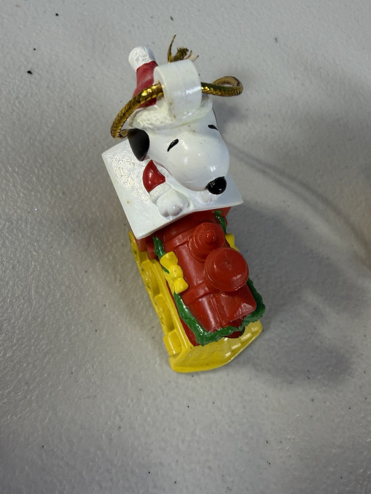 Vintage Christmas Ornaments Lot of 9 Shrek Scooby Snoopy Rudolph Sugar Bear Toys