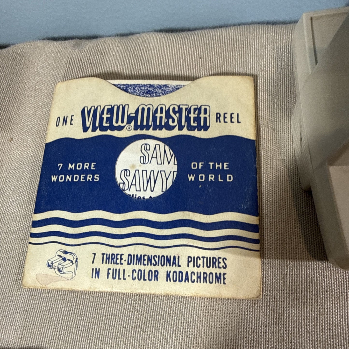 Vintage 1950s Sawyers View Master Reel Lot 3 Viewers + 31 Reels + cases