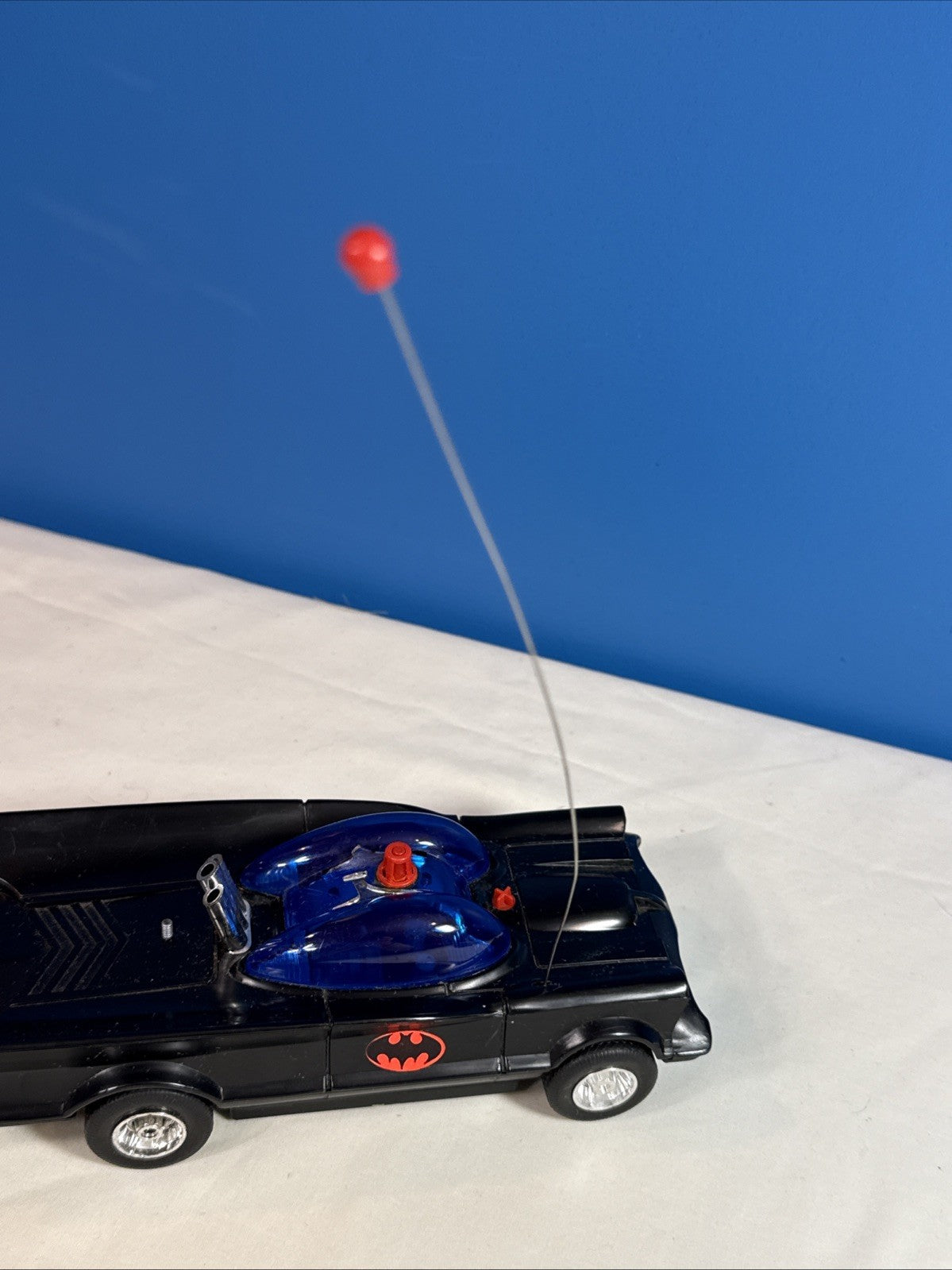 Vintage 1977 AHI Power Command RC Batmobile  Radio Control Remote Tested Works