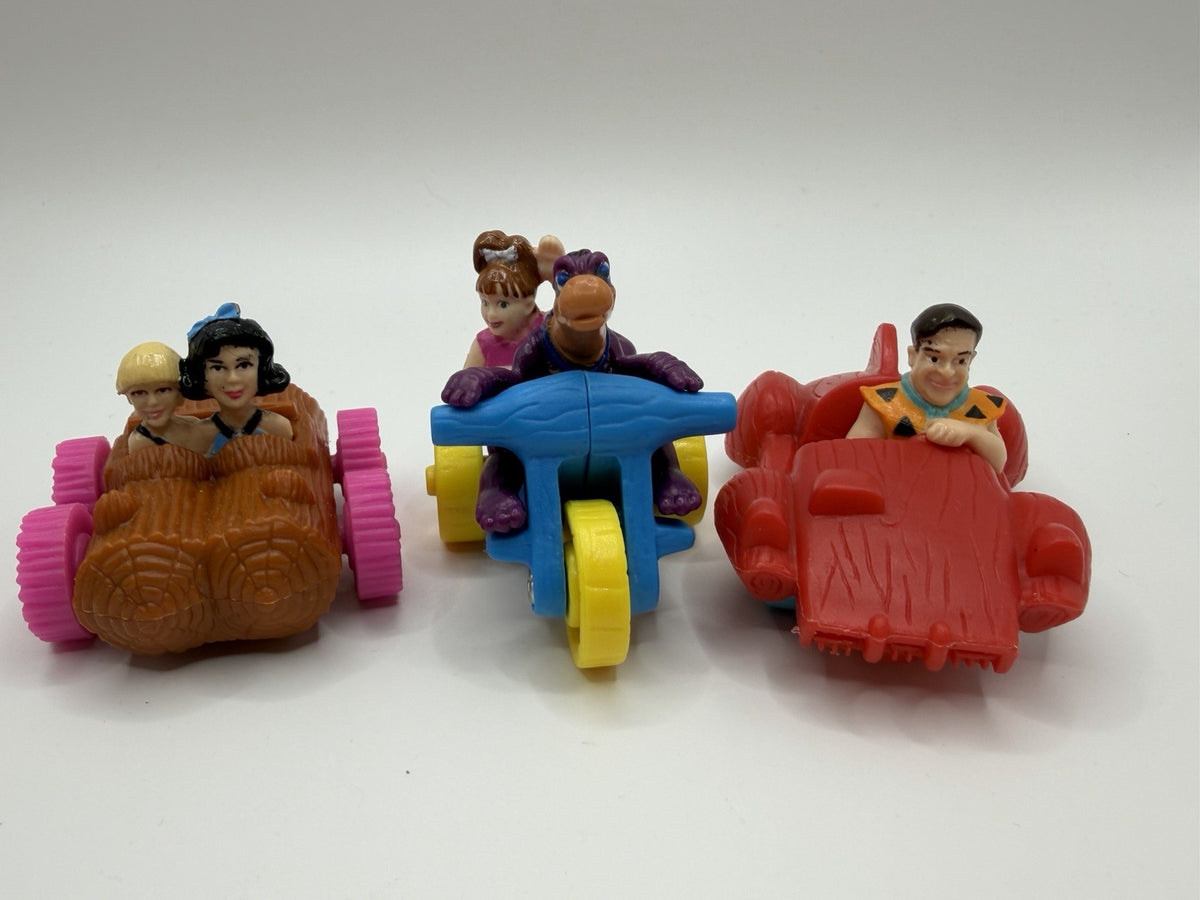 Vintage Flintstones McDonalds Toy Lot Houses Playsets Vehicles Figures Complete