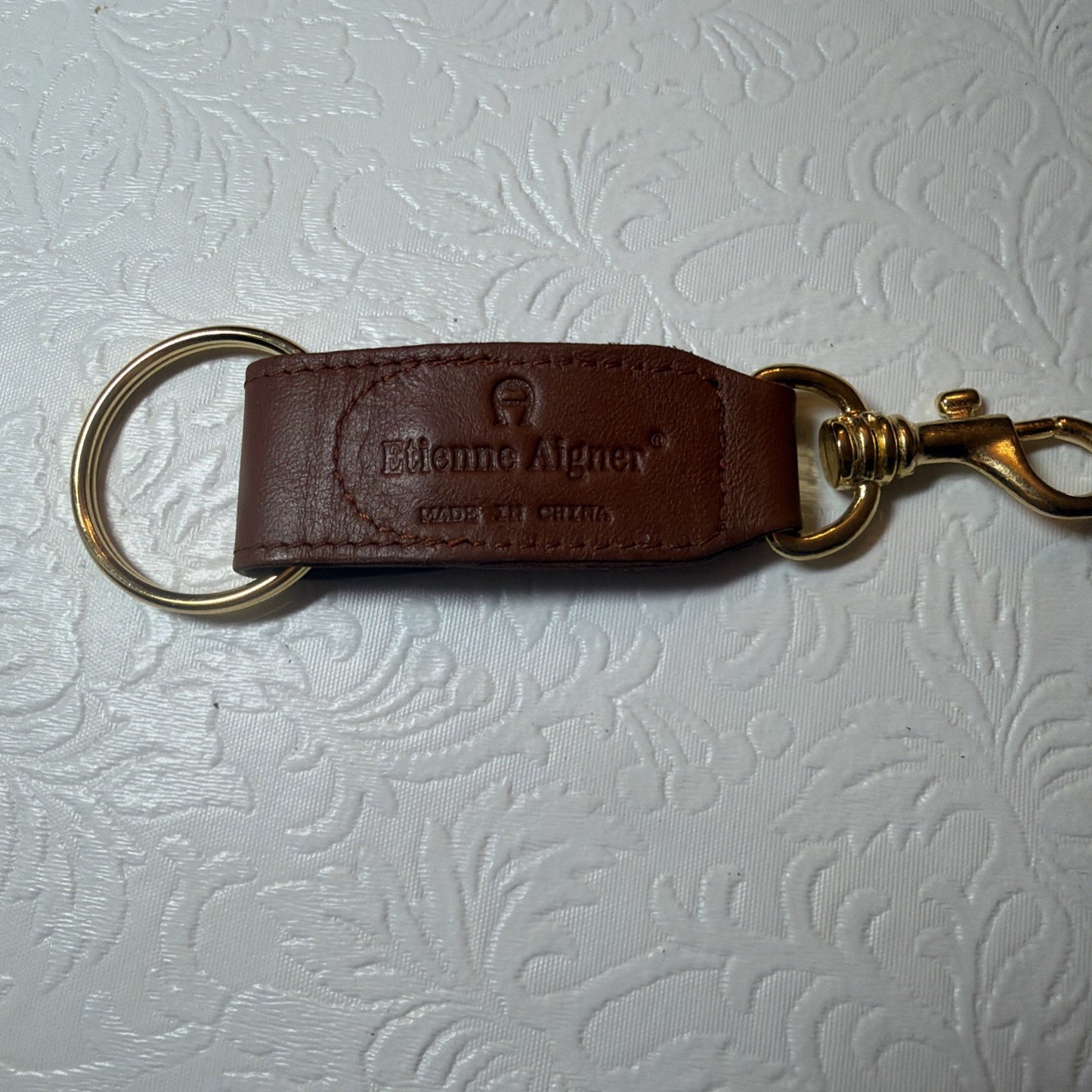 Vintage Etienne Aigner Replacement Hardware Logo Buckles Keyring Repair 13 items