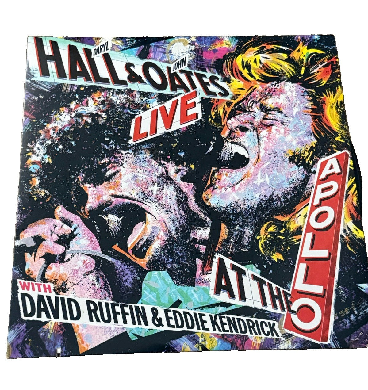 Hall Oates Vinyl LP Lot 3 Live Apollo Big Bam Boom Rock N Soul Part 1 RCA Rock