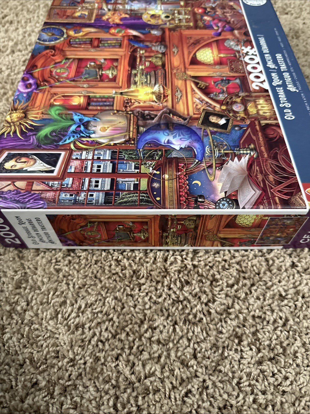 2000 Pc Puzzle Lot 2 Old Storage Room Little Italian Curiosity Shop Ceaco Kodak