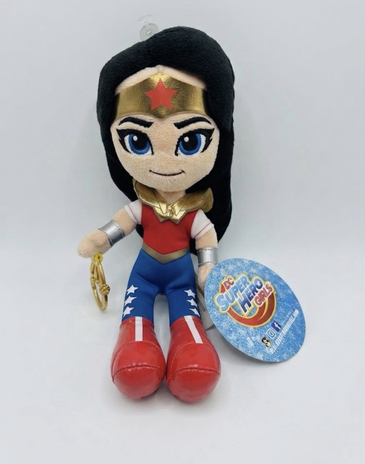 Mattel DC Super Hero Girls Wonder Woman 10 Inch Plush Doll 2016 New With Tags
