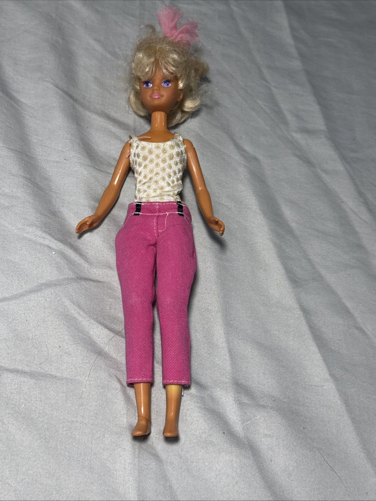 Vintage Skipper Doll Lot 1967 1980s Barbie Pizza Hut Shirt Mattel