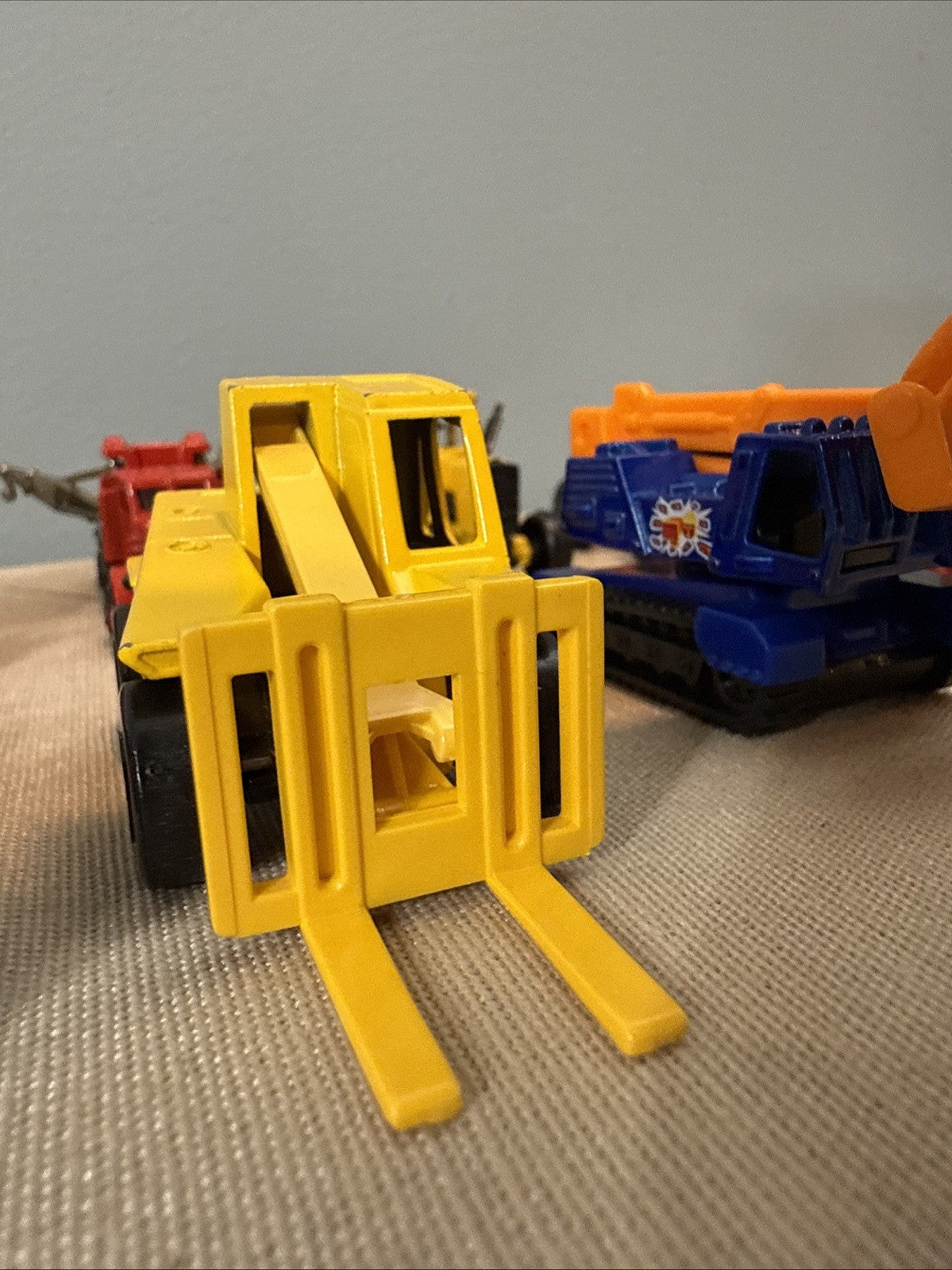 Vintage Matchbox Lesney Superfast Construction Lot Rod Roller Tractor Forklift⁠