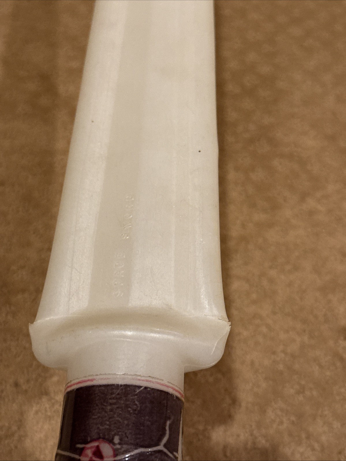 Vintage 1977 MiGi Space Sword Glow in Dark Plastic Saber Sci Fi Toy Rare 28"
